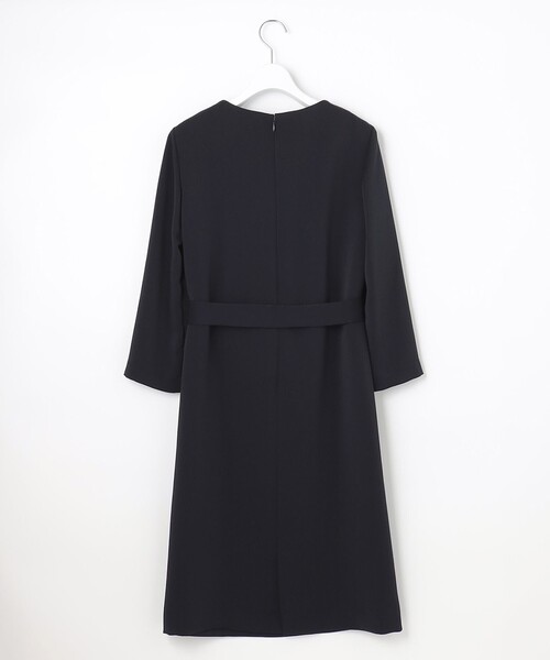 J.PRESS Ladies(J.プレス レディス)の「【洗える】ヴィーナスダブルクロス ワンピース(ワンピース・レディース・ブラック系/ネイビー系・XS)」の14枚目の写真