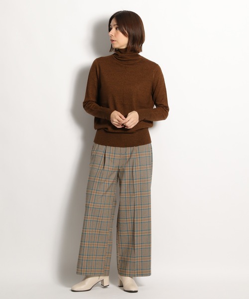 niko and...(ニコアンド)の「裏起毛セミワイドパンツ(その他パンツ・レディース・ベージュ/グレー/グリーン/チャコール・MEDIUM/LARGE)」の8枚目の写真