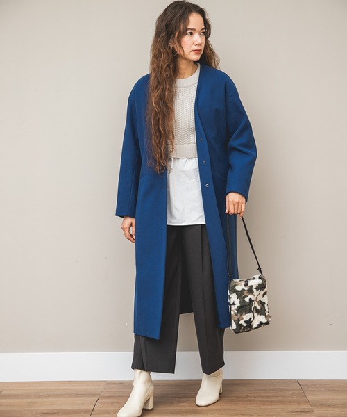 niko and...(ニコアンド)の「裏起毛セミワイドパンツ(その他パンツ・レディース・ベージュ/グレー/グリーン/チャコール・MEDIUM/LARGE)」の14枚目の写真