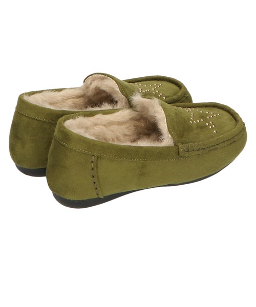 ORiental TRaffic(オリエンタルトラフィック)の「スタッズムートンシューズ K-132(モカシン/デッキシューズ・キッズ・ブラック/ブラウン/レッド/カーキ・15.0cm/16.0cm/17.0cm/18.0cm/19.0cm/20.0cm)」の16枚目の写真