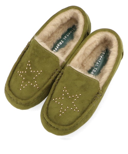 ORiental TRaffic(オリエンタルトラフィック)の「スタッズムートンシューズ K-132(モカシン/デッキシューズ・キッズ・ブラック/ブラウン/レッド/カーキ・15.0cm/16.0cm/17.0cm/18.0cm/19.0cm/20.0cm)」の22枚目の写真