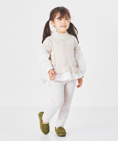 ORiental TRaffic(オリエンタルトラフィック)の「スタッズムートンシューズ K-132(モカシン/デッキシューズ・キッズ・ブラック/ブラウン/レッド/カーキ・15.0cm/16.0cm/17.0cm/18.0cm/19.0cm/20.0cm)」の11枚目の写真