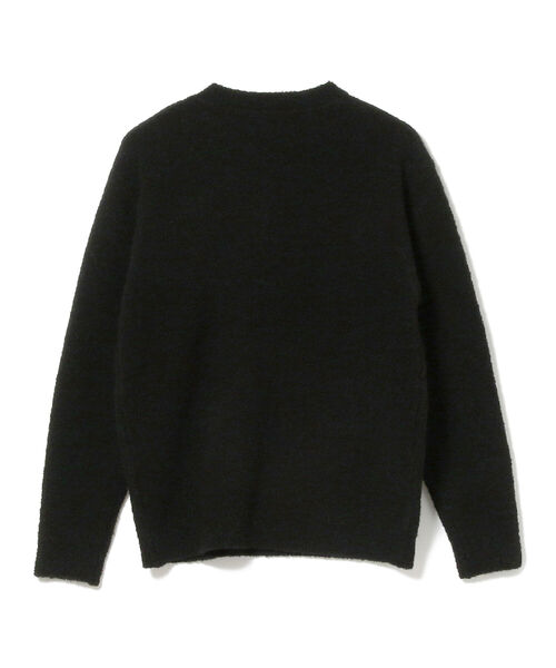 BEAMS（ビームス）の「BEAMS / 5ゲージ ブークレ クルーネック（ニット/セーター・メンズ・ブラック/ベージュ/グレー系その他・LARGE/SMALL/MEDIUM）」の18枚目の写真