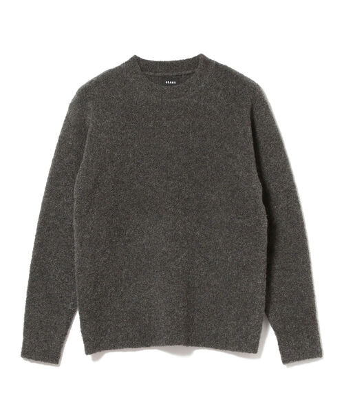 BEAMS（ビームス）の「BEAMS / 5ゲージ ブークレ クルーネック（ニット/セーター・メンズ・ブラック/ベージュ/グレー系その他・LARGE/SMALL/MEDIUM）」の19枚目の写真