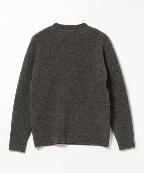 BEAMS（ビームス）の「BEAMS / 5ゲージ ブークレ クルーネック（ニット/セーター・メンズ・ブラック/ベージュ/グレー系その他・LARGE/SMALL/MEDIUM）」の20枚目の写真