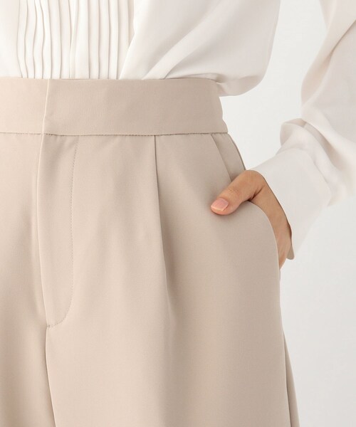 OPAQUE.CLIP（オペークドットクリップ）の「◆DELEGANTダブルクロスワイドパンツ【WEB限定サイズ】（スーツパンツ・レディース・ベージュ/ブラック/ネイビー・36/40/34/38/42）」の12枚目の写真