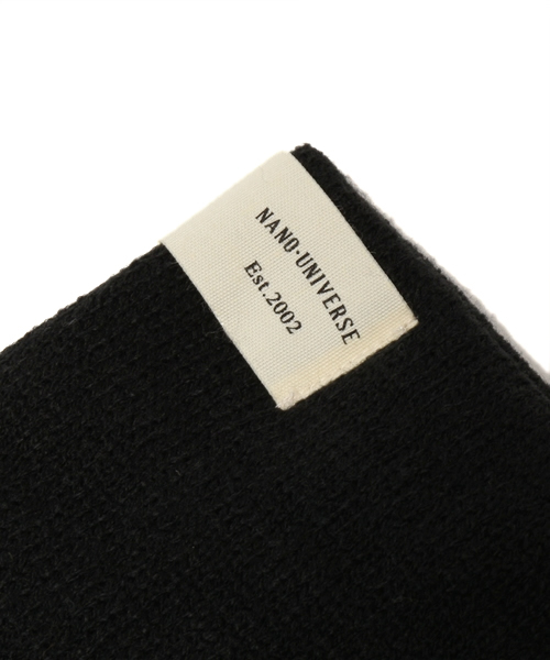 NANO universe（ナノユニバース）の「：カラースヌード（ストール/ショール・メンズ・ブラック/チャコール/ベージュ/ネイビー・FREE）」の7枚目の写真