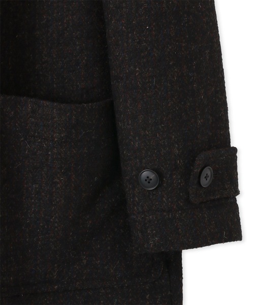 Paul Smith(ポールスミス)の「ツィードダッフルコート / 212112 304U(ダッフルコート・メンズ・ブラウン・SMALL/MEDIUM/LARGE/X-LARGE)」の8枚目の写真