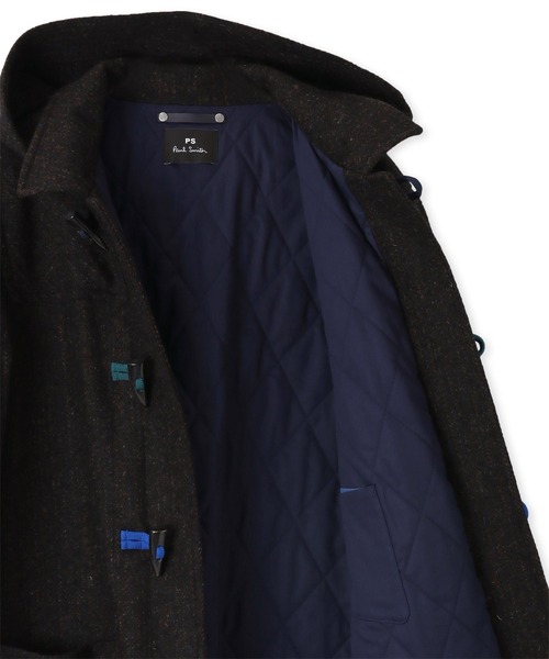 Paul Smith(ポールスミス)の「ツィードダッフルコート / 212112 304U(ダッフルコート・メンズ・ブラウン・SMALL/MEDIUM/LARGE/X-LARGE)」の3枚目の写真
