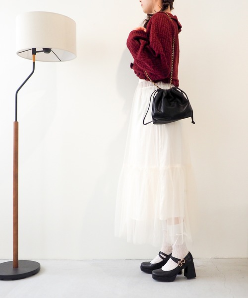 厚底ダブルストラップパンプス -8980645（パンプス）｜byあしながおじさん（バイアシナガオジサン）