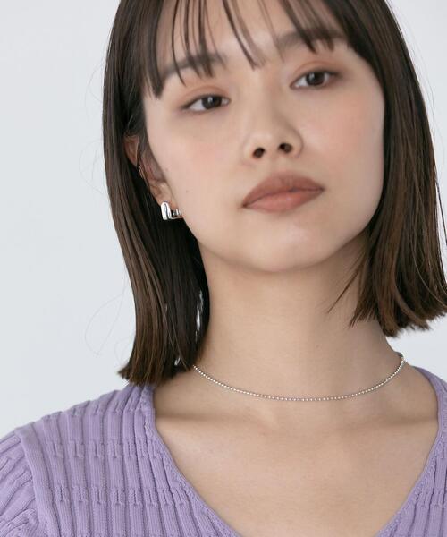 CITEN(シテン)の「<CITEN(シテン)>ボールチェーン ネックレス(ネックレス・レディース・シルバー/ゴールド・FREE)」の12枚目の写真