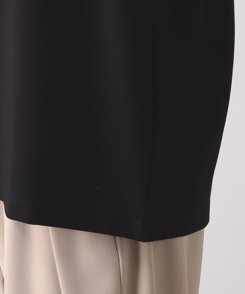 tk.TAKEO KIKUCHI(ティーケータケオキクチ)の「◆レイヤーハイネックカットソー(Tシャツ/カットソー・メンズ・ホワイト/ブラック・02/03)」の8枚目の写真