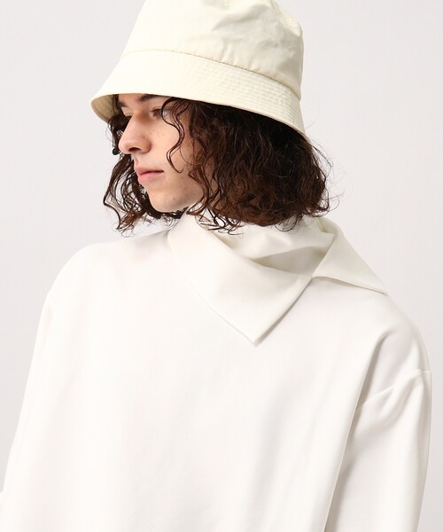 tk.TAKEO KIKUCHI(ティーケータケオキクチ)の「◆レイヤーハイネックカットソー(Tシャツ/カットソー・メンズ・ホワイト/ブラック・02/03)」の14枚目の写真