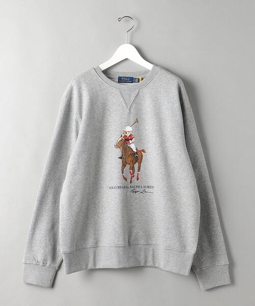 POLO RALPH LAUREN(ポロ ラルフ ローレン)の「<POLO RALPH LAUREN(ポロ ラルフローレン)>BEAR C/N SWEAT/スウェット(スウェット・メンズ・グレー・L/M/S)」の1枚目の写真