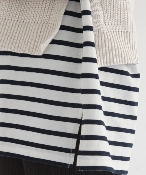 feepur（フェピュール）の「【ハンドウォッシャブル】ハーフジップベスト（ベスト・レディース・ブラック/ベージュ/オフホワイト・MEDIUM）」の15枚目の写真