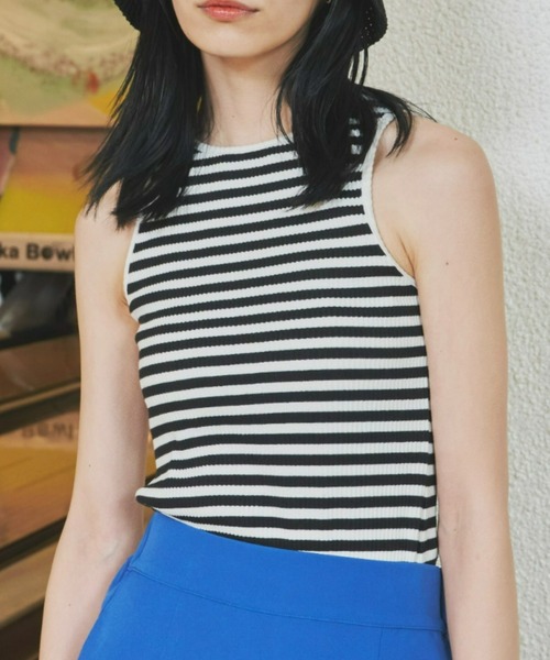 Auntie Rosa Holiday(アンティローザホリデー)の「アメリカンスリーブタンクトップ(タンクトップ・レディース・ブラック/ブラウン/オフホワイト/その他・FREE)」の4枚目の写真