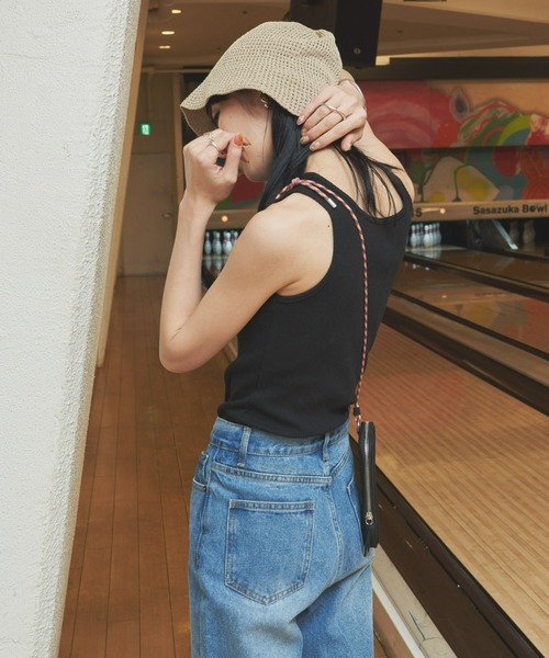 Auntie Rosa Holiday(アンティローザホリデー)の「アメリカンスリーブタンクトップ(タンクトップ・レディース・ブラック/ブラウン/オフホワイト/その他・FREE)」の18枚目の写真