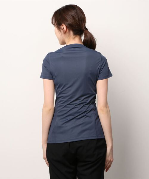 adidas（アディダス）の「アディダス adidas W OTR Tシャツ（Tシャツ/カットソー・レディース・ネイビー・S/M/XL/L）」の3枚目の写真