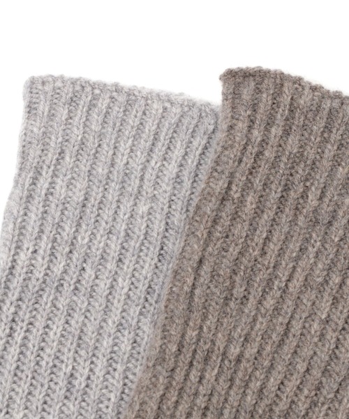 BARNYARDSTORM（バンヤードストーム）の「BARNYARDSTORM / TWEEDMILLLグローブ（手袋・レディース・ライトグレー/ベージュ・FREE）」の9枚目の写真