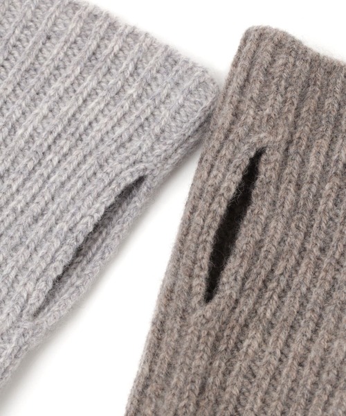 BARNYARDSTORM（バンヤードストーム）の「BARNYARDSTORM / TWEEDMILLLグローブ（手袋・レディース・ライトグレー/ベージュ・FREE）」の10枚目の写真