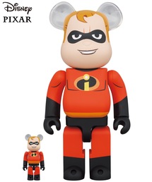 BE@RBRICK(xAubN)BE@RBRICK Mr.INCREDIBLE 100 & 400(tBMA)