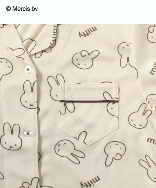 Miffy( ミッフィー)の「【Miffy】ミッフィーフェイスプリントルームウェアセット(ルームウェア/パジャマ・レディース・オフホワイト/ピンク・M/L)」の15枚目の写真