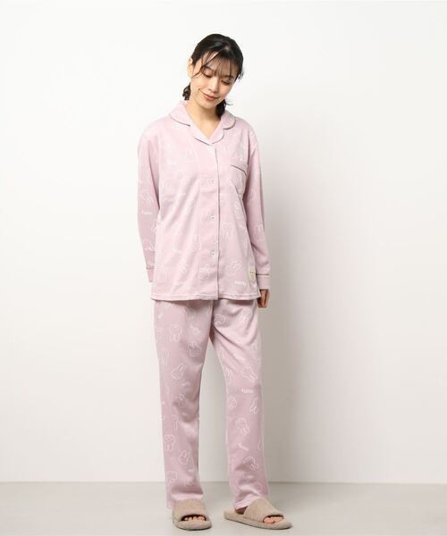 Miffy( ミッフィー)の「【Miffy】ミッフィーフェイスプリントルームウェアセット(ルームウェア/パジャマ・レディース・オフホワイト/ピンク・M/L)」の18枚目の写真