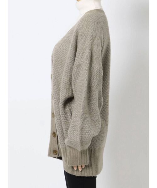 メランジチュニックカーディガン