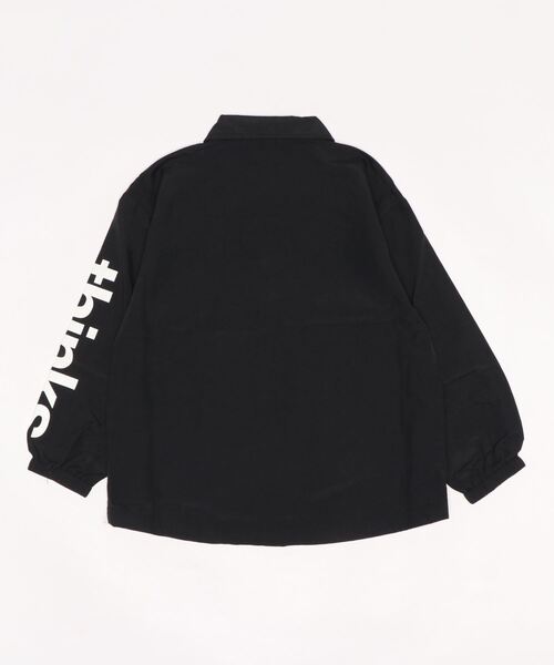 GENERATOR（ジェネレーター）の「GENERATOR/ジェネレーター コーチジャケット（ノーカラージャケット・キッズ・グレイッシュベージュ/ブラック/ブルー・XL/L/M）」の9枚目の写真