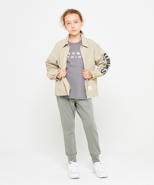 GENERATOR（ジェネレーター）の「GENERATOR/ジェネレーター コーチジャケット（ノーカラージャケット・キッズ・グレイッシュベージュ/ブラック/ブルー・XL/L/M）」の7枚目の写真