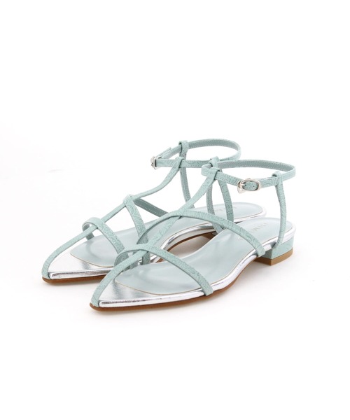 HIMIKO（ヒミコ）の「【Made in Japan】【ＷEB限定カラーあり】Tストラップサンダル/621202（サンダル・レディース・ブラック/ベージュ/ブルー/イエロー・22.5cm/23.5cm/24.5cm/23.0cm/24.0cm/22.0cm/25.5cm/25.0cm）」の10枚目の写真