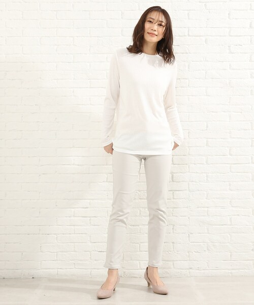 SHOO・LA・RUE(シューラルー)の「◆【2点セット】キーネックジャンドレ+インナーセット(スカート・レディース・ブラック/ライトブルー・02/03/04)」の16枚目の写真