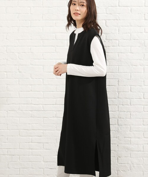 SHOO・LA・RUE(シューラルー)の「◆【2点セット】キーネックジャンドレ+インナーセット(スカート・レディース・ブラック/ライトブルー・02/03/04)」の20枚目の写真