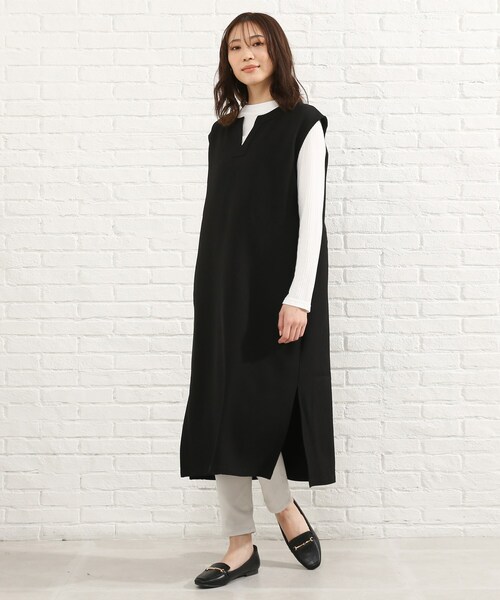 SHOO・LA・RUE(シューラルー)の「◆【2点セット】キーネックジャンドレ+インナーセット(スカート・レディース・ブラック/ライトブルー・02/03/04)」の17枚目の写真