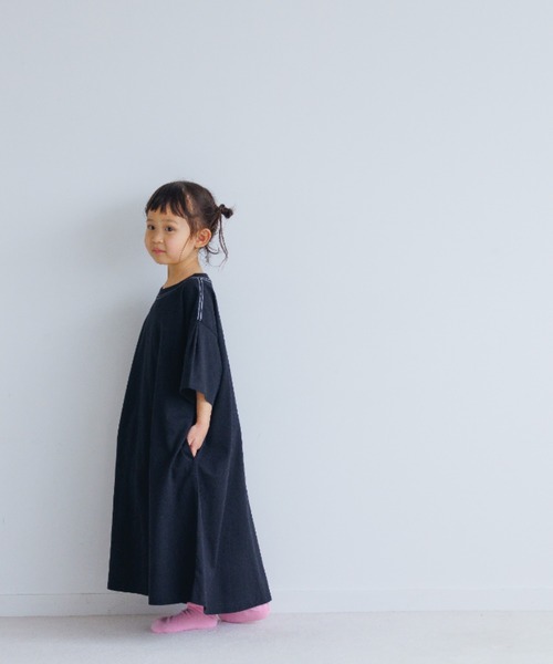 LOWRYS FARM(ローリーズファーム)の「USATシャツワンピース 268962(ワンピース・キッズ・ブラック/イエロー/ブルー/グリーン・110cm/120cm/130cm/140cm/150cm)」の17枚目の写真