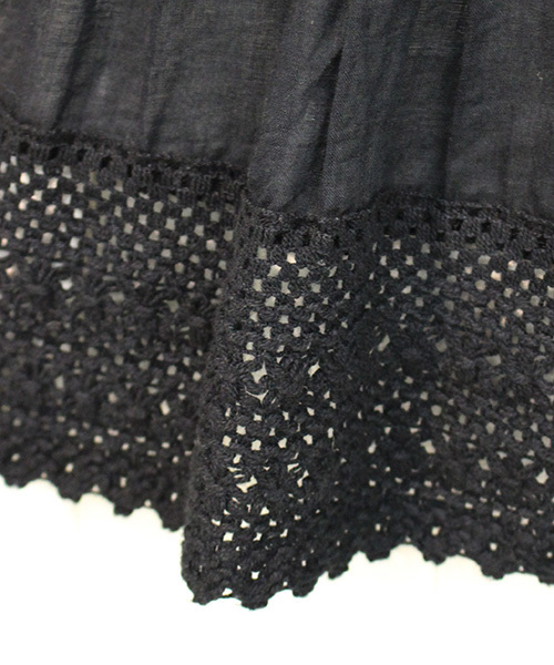 mystic(ミスティック)の「レース切替ブラウス(シャツ/ブラウス・レディース・オフホワイト/ブラック/ベージュ/ブルー・FREE)」の12枚目の写真