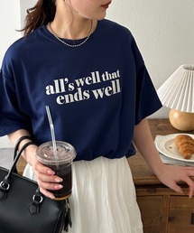 《新色追加》【WEB限定】半袖アメリカンロゴTシャツ