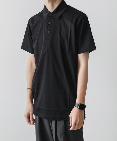 ATTACHMENT(アタッチメント)の「ハイゲージスムースポロシャツ / HIGH GAUGE SMOOTH POLO(ポロシャツ・メンズ・ライトグレー/グレー系その他/ブラック・2/3/1/4)」の20枚目の写真