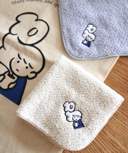 BIRTHDAY BAR(バースデイバー)の「BIRTHDAY BAR10周年限定 タオルハンカチ(ハンカチ/ハンドタオル・レディース・アイボリー/ライトパープル・フリー)」の9枚目の写真