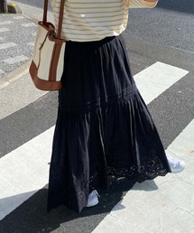 archives | コットンエンブロイダリーボリュームスカート(スカート)