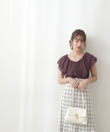 PROPORTION BODY DRESSING | ラッフルＴシャツ / 1212160500(Tシャツ/カットソー)