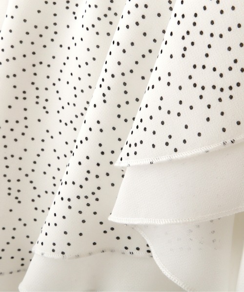 PROPORTION BODY DRESSING（プロポーションボディドレッシング）の「ラッフルＴシャツ / 1212160500（Tシャツ/カットソー・レディース・パープル/ホワイト系その他/ブラック系その他・FREE）」の11枚目の写真