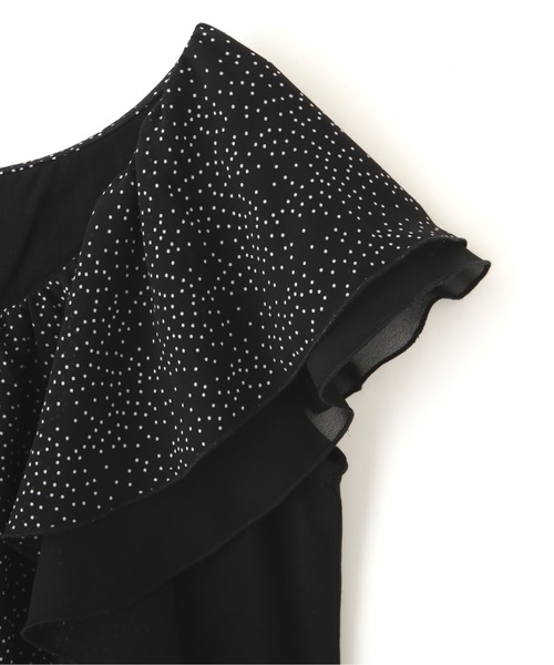 PROPORTION BODY DRESSING（プロポーションボディドレッシング）の「ラッフルＴシャツ / 1212160500（Tシャツ/カットソー・レディース・パープル/ホワイト系その他/ブラック系その他・FREE）」の16枚目の写真