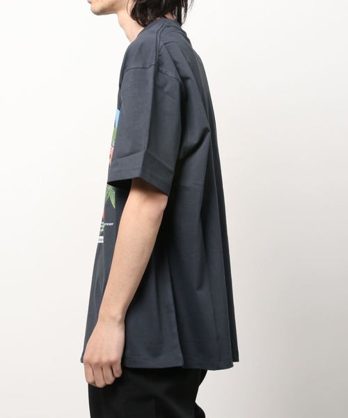 Paragraph（パラグラフ）の「PRGRP.38-SSTEE（Tシャツ/カットソー・メンズ・ブルー/アイボリー/チャコール・FREE）」の8枚目の写真