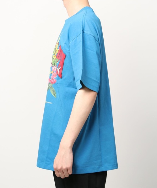 Paragraph（パラグラフ）の「PRGRP.38-SSTEE（Tシャツ/カットソー・メンズ・ブルー/アイボリー/チャコール・FREE）」の11枚目の写真