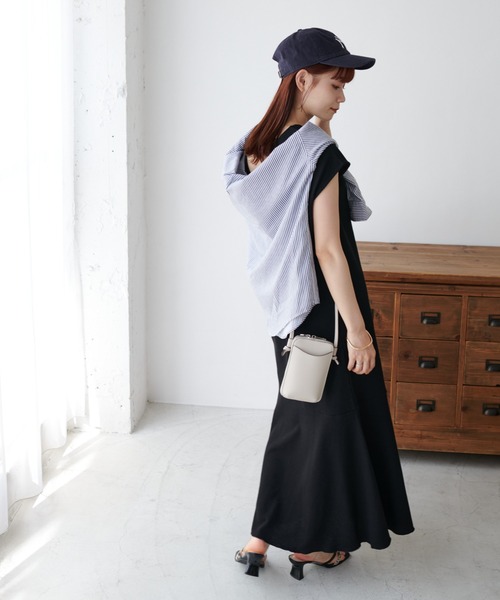 DISCOAT（ディスコート）の「サーマルマーメイドワンピース（ワンピース・レディース・アイボリー/ブラック/オレンジ・FREE）」の15枚目の写真