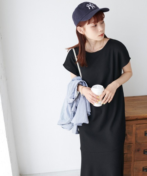 DISCOAT（ディスコート）の「サーマルマーメイドワンピース（ワンピース・レディース・アイボリー/ブラック/オレンジ・FREE）」の21枚目の写真