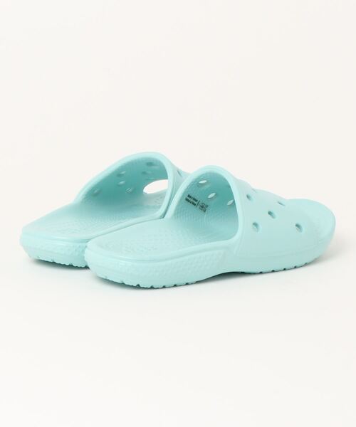 crocs(クロックス)の「クロックス クラシック クロックス スライド キッズ サンダル / crocs Classic Crocs Slide K(サンダル・キッズ・ブルー/ホワイト/ブラック/ピンク系その他・19cm/20cm/19.5cm/21cm/18.5cm/18cm)」の6枚目の写真