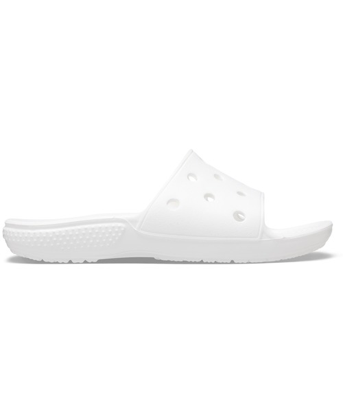 crocs(クロックス)の「クロックス クラシック クロックス スライド キッズ サンダル / crocs Classic Crocs Slide K(サンダル・キッズ・ブルー/ホワイト/ブラック/ピンク系その他・19cm/20cm/19.5cm/21cm/18.5cm/18cm)」の1枚目の写真