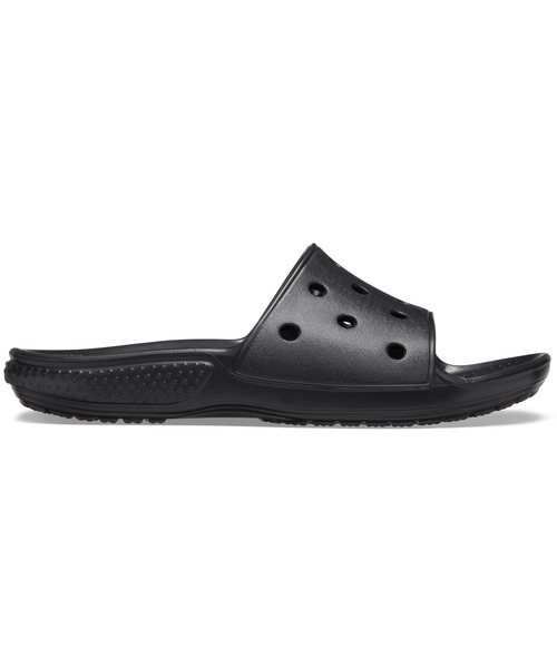 crocs(クロックス)の「クロックス クラシック クロックス スライド キッズ サンダル / crocs Classic Crocs Slide K(サンダル・キッズ・ブルー/ホワイト/ブラック/ピンク系その他・19cm/20cm/19.5cm/21cm/18.5cm/18cm)」の2枚目の写真